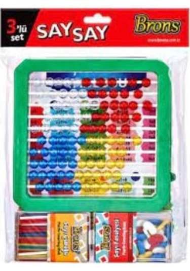 Brons Mishap Takımı Sayı Çubuklu Ve Fasulyeli Br-214 Yeşil