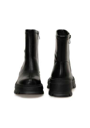 Butigo 25k-8145 5pr Siyah Kadın Topuklu Bot 000000000102050931 Siyah