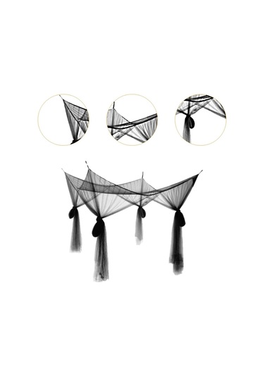 Suntek 4 Köşe Direkli Yatak Gölgelik Ağı Çocuk Odası Ev 200cmx220cmx210cm