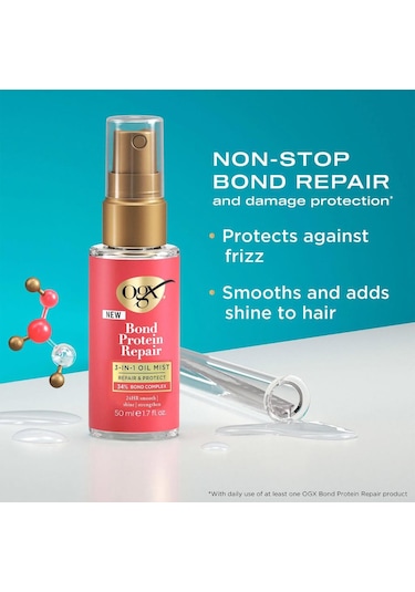 Ogx Bond Protein Repair 3 Etkili Yağ 50 Ml Saç Serumu