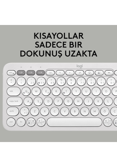 Logitech Pebble Keys 2 K380S 920-011859 Kablosuz Klavye