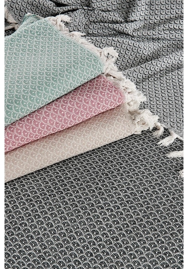 Rebeka Deniz Model Antrasit - Çift Kişilik Pike 200x230 Antrasit