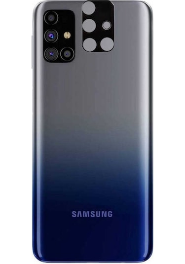Galaxy M31S Zore 3D Kamera Camı Siyah