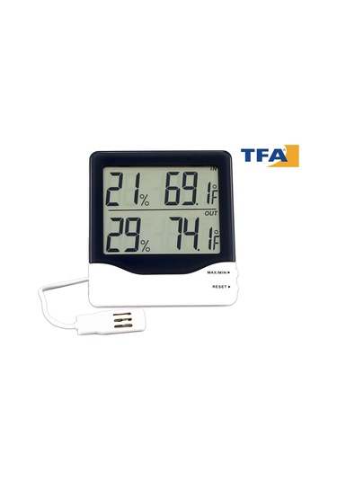 Tfa 30.5013 Termohigrometre Iç Dış Ortam Isı Ve Nem Ölçer