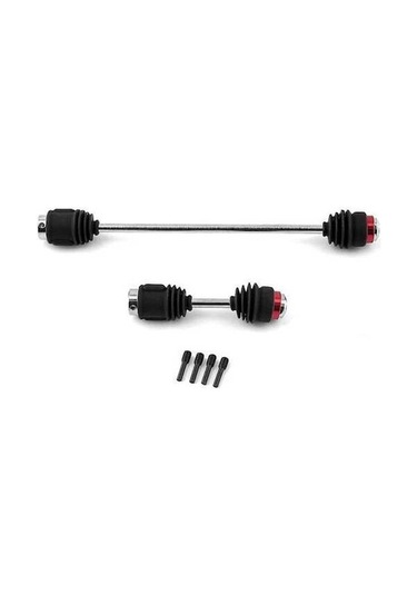 Ebitda Traxxas Summit 1/10 Rc Araç İçin Metal Çelik Merkez Şaft Takımı - Ön/arka Şaft