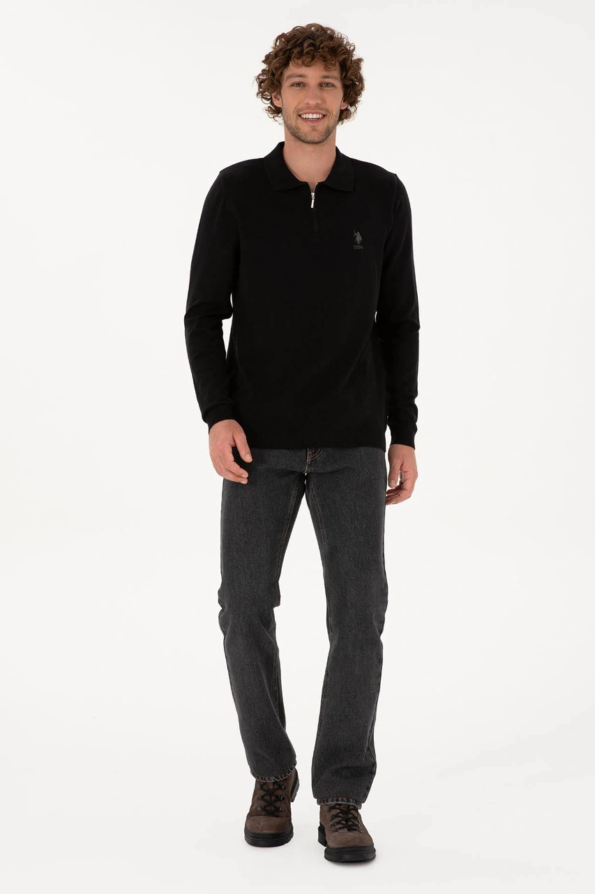 U.s. Polo Assn. Farah025k Siyah Erkek Kazak 2236535 Siyah