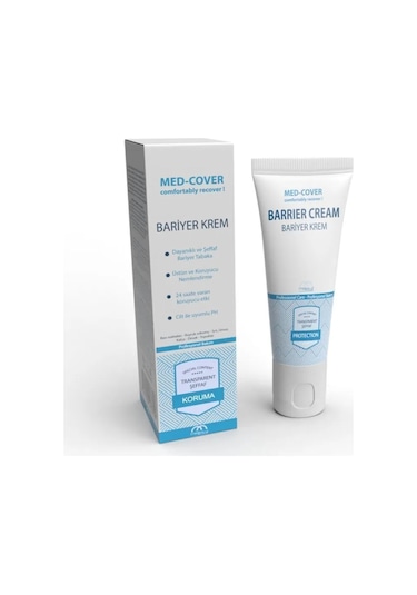 Med-Cover Şeffaf Bariyer Krem 120 G