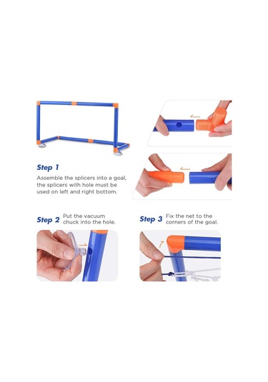 Vkemall Çocuklar İçin Elektrikli Hokey Oyun Seti - Evde Ve Dışarıda Kullanıma Uygun, Ateşsiz Hareket, Aile Etkileşimi Artırıcı Oyun - Pil Dahil Değil Çok Renkli