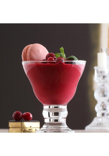 LAV Orion Cam Dondurma & Tatlı Kasesi 6'lı Küçük Boy 255 ml (Reçellik  )