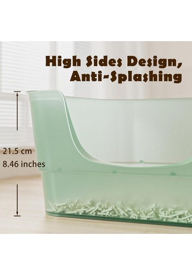 Ekstra Büyük Kedi Çöp Kutusu Açık Jöle Rengi, Büyük Kediler İçin Yüksek Taraflı Çöp Kutusu, Çoklu Kedi İçin Xl Kedi Çöp Kutusu, Jumbo Kedi Çöp Kutusu, Dev Kedicik Çöp Kutusu, Anti-splash, Temizlenmesi Kolay Yeşil Açık Yeşil Ekstra Büyük Kedi Çöp Kutusu Açık Jöle Rengi, Büyük Kediler İçin Yüksek Taraflı Çöp Kutusu, Çoklu Kedi İçin Xl Kedi Çöp Kutusu, Jumbo Kedi Çöp Kutusu, Dev Kedicik Çöp Kutusu, Anti-splash, Temizlenmesi Kolay Yeşil Açık Yeşil