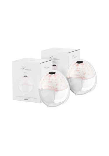 Bebebao P8 Pro 2 Adet 180 Ml Yeni Nesil İç Motorlu Giyilebilir Elektrikli Göğüs Pompası Süt Pompası