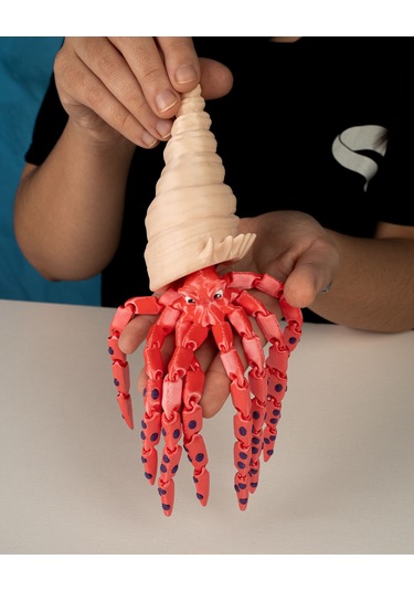 Hareketli Mürekkep Balığı 24cm