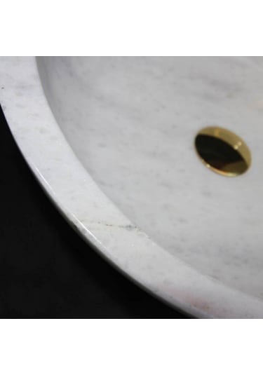 Muğla Kristal Beyaz Eğimli Lavabo