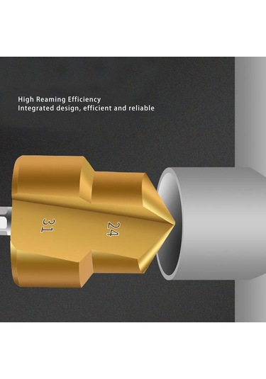 Fafeicy Boru Rayba Uçları, Yüksek Karbonlu Çelik Kademeli Matkap