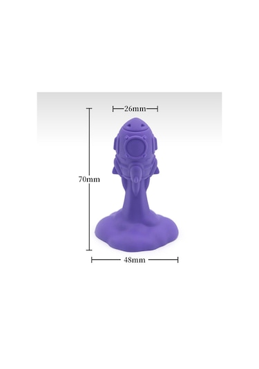 Homyl Çadır Direği Yıldırımdan Korunma Kapağı Kamp Mor Mor