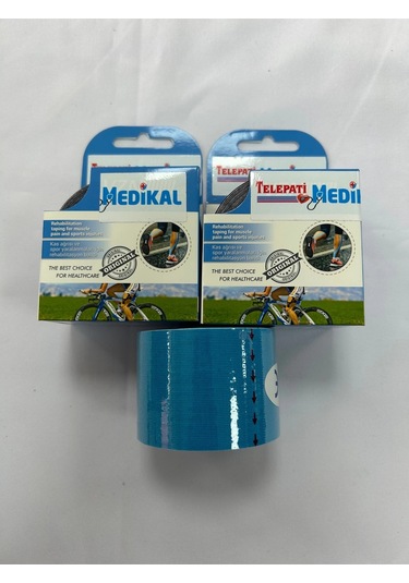 Kinesio  Bandı Mavi 2 Adet