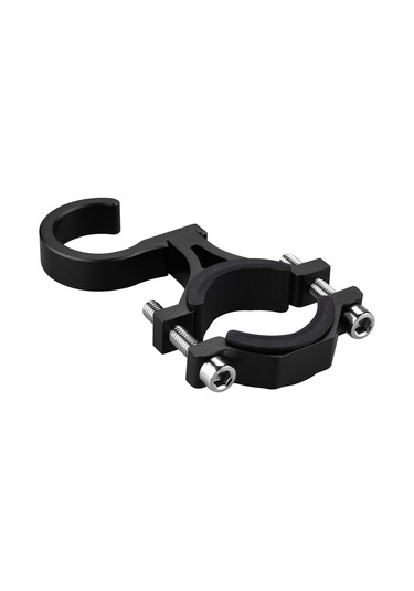 Jeemson Alüminyum Bisiklet Ve Scooter Hooku - 25kg Yük Taşıma Kapasitesi, 90 Derece Döner, Kolay Kurulum - Siyah