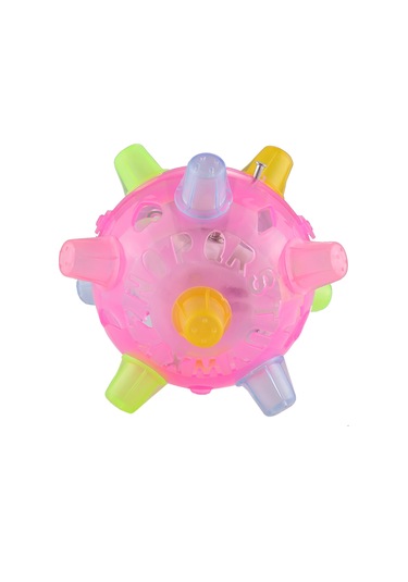 3 Pcs Funny Flashing Bouncing Ball Led Light Dancing Music Ball Toys, Random Color Delivery