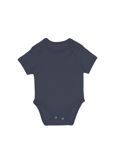 Bebek Kısa Kol Body İndigo