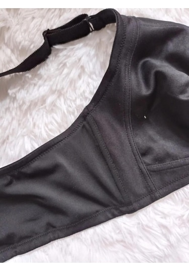 Acemoğlu Kadın Balensiz C Cup Toparlayıcı Sütyen 5555 Siyah