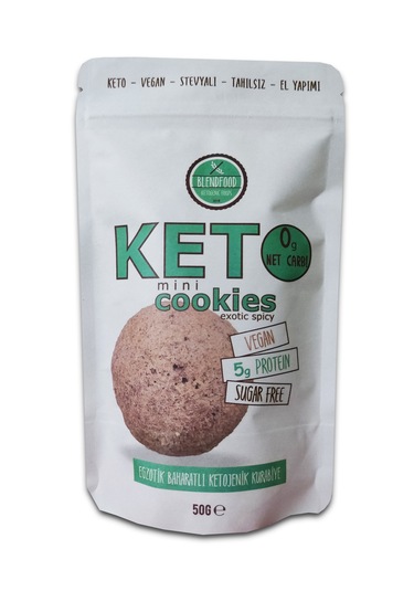 Blendfood Ketojenik Glutensiz Egzotik Baharatlı Kurabiye 50 G