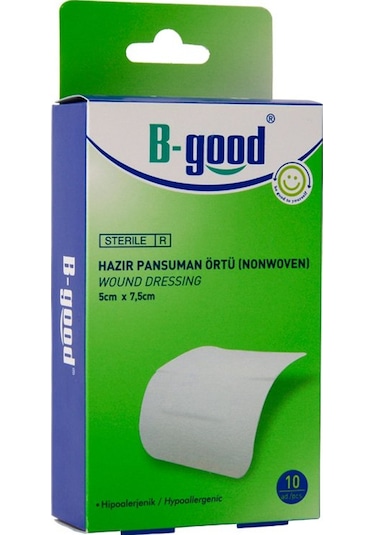 B-Good Hazır Pansuman Örtüsü 5 x 7.5 CM