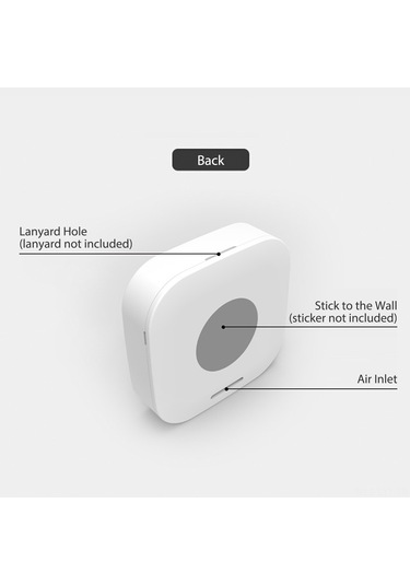 Youtek Beyaz Mini İç Mekan Sıcaklık Nem Ölçer - Ev Ofis Lcd Gerçek Zamanlı Tespit Cihazı Dahili Pil