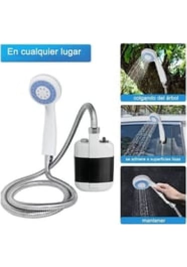 Taşınabilir Duş Seti Pompalı Ve Şarjlı