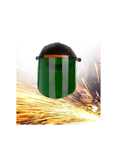 Suntek Kaynak Maskesi Yüz Koruyucusu Yukarı Siyahımsı-yeşil