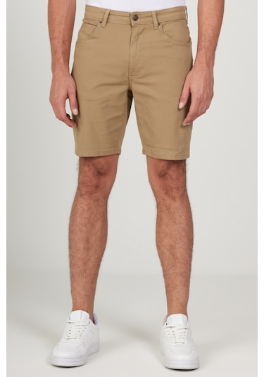 Lee Regular Fit Normal Kesim Normal Bel Bej Şort L78DJHCC75 Bej