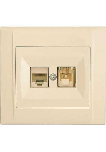 Makel Defne Krem Data+telefon Prizi