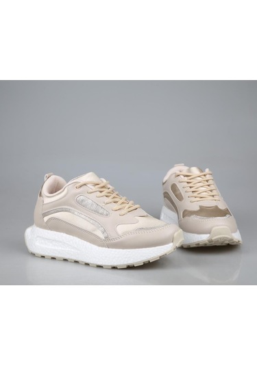 Marka Sesi 307 Bej Kadın Sneakers Bej