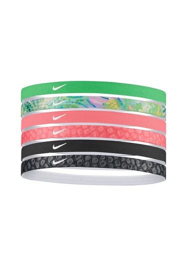 Nike Headbands Elastik Saç Bandı 6lı Paket Karışık Renk 921.os Çok Renkli