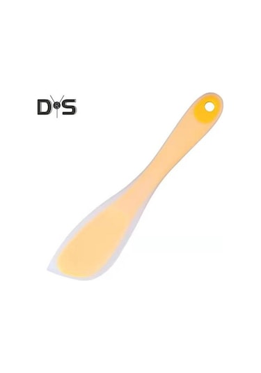 Sarı Pasta Kazıyıcı Isıya Dayanıklı Kaymaz Taşınabilir Geniş Uygulama Tereyağı Spatula Mutfak Aracı