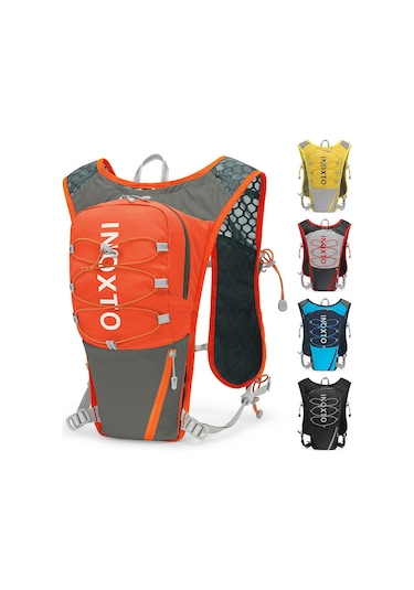 Inoxto Naylon Hidrasyon Paketi 5l Hidrasyon Sırt Çantası Koşu Sarı
