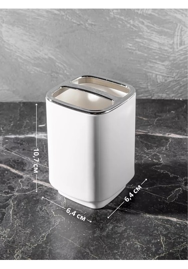 Masteriska Banyo Aksesuarları Seti 199202237 Beyaz