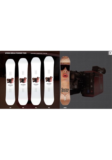 Spring Break Powder Twin Çok Renkli