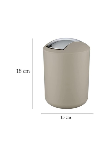 2'li Çöp Kovası Bej Brasil Model 18 X 15 - 31 X 19,5
