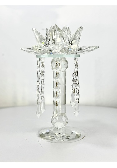Biev Kristal Mumluk 25 Cm ŞEFFAF
