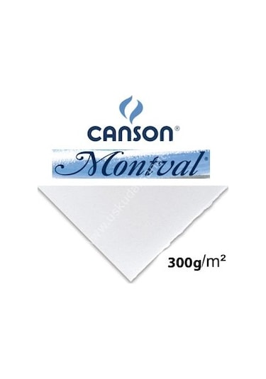 Canson Montval Suluboya Kağıdı 300 G50x65 10'lu Paket