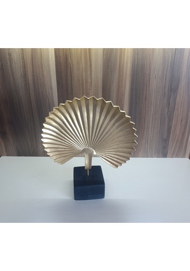 20cm-22cmlik Kırılmaz Polyester,midye Kabuğu Desenli Biblo