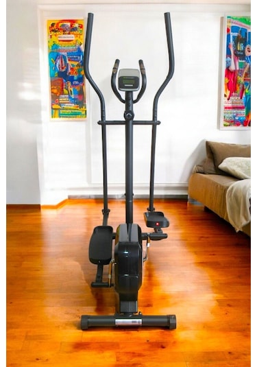 Dynamic Voit Star Collection SC300 Manyetik Eliptik Kondisyon Bisikleti - Elden Nabız Ölçer - Siyah
