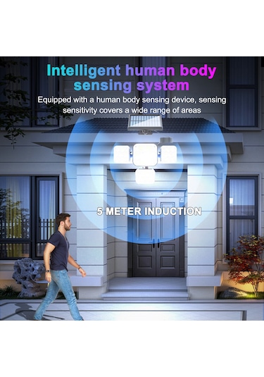 Dış Mekan Güneş Duvar Lambası Dış Mekan İnsan Vücudu L6214