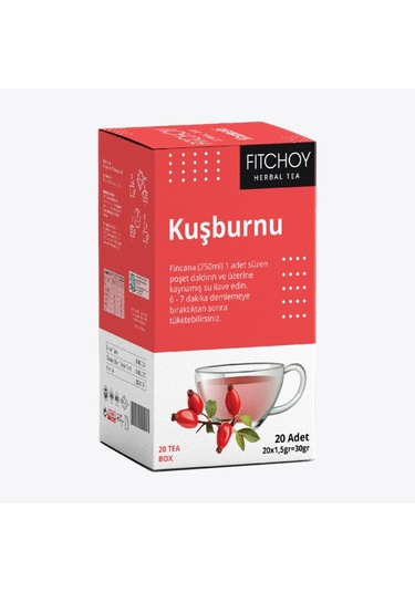 Fitchoy Kuşburnu Çayı 20 Adet