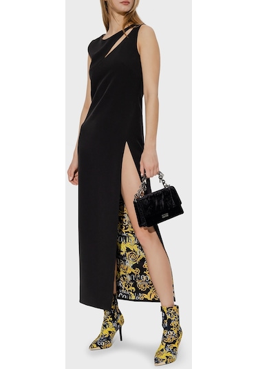 Versace Jeans Couture Bayan Elbise 74hao937 N0103 899 Siyah