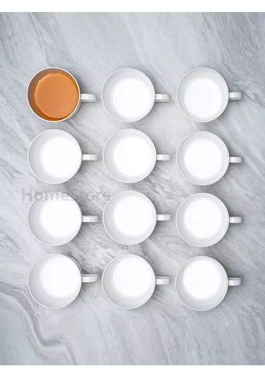 Al'ternativa Çay, Kahve İçin Plastik Bardaklar, 12 Adet 224898972 Beyaz