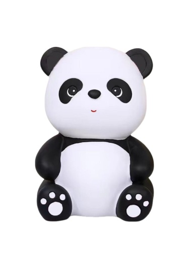 Suntek Kızlar Için Panda Heykeli Para Kumbarası Dekor Sevimli 13,5 Cm X 14,5 Cm X 19,5 Cm