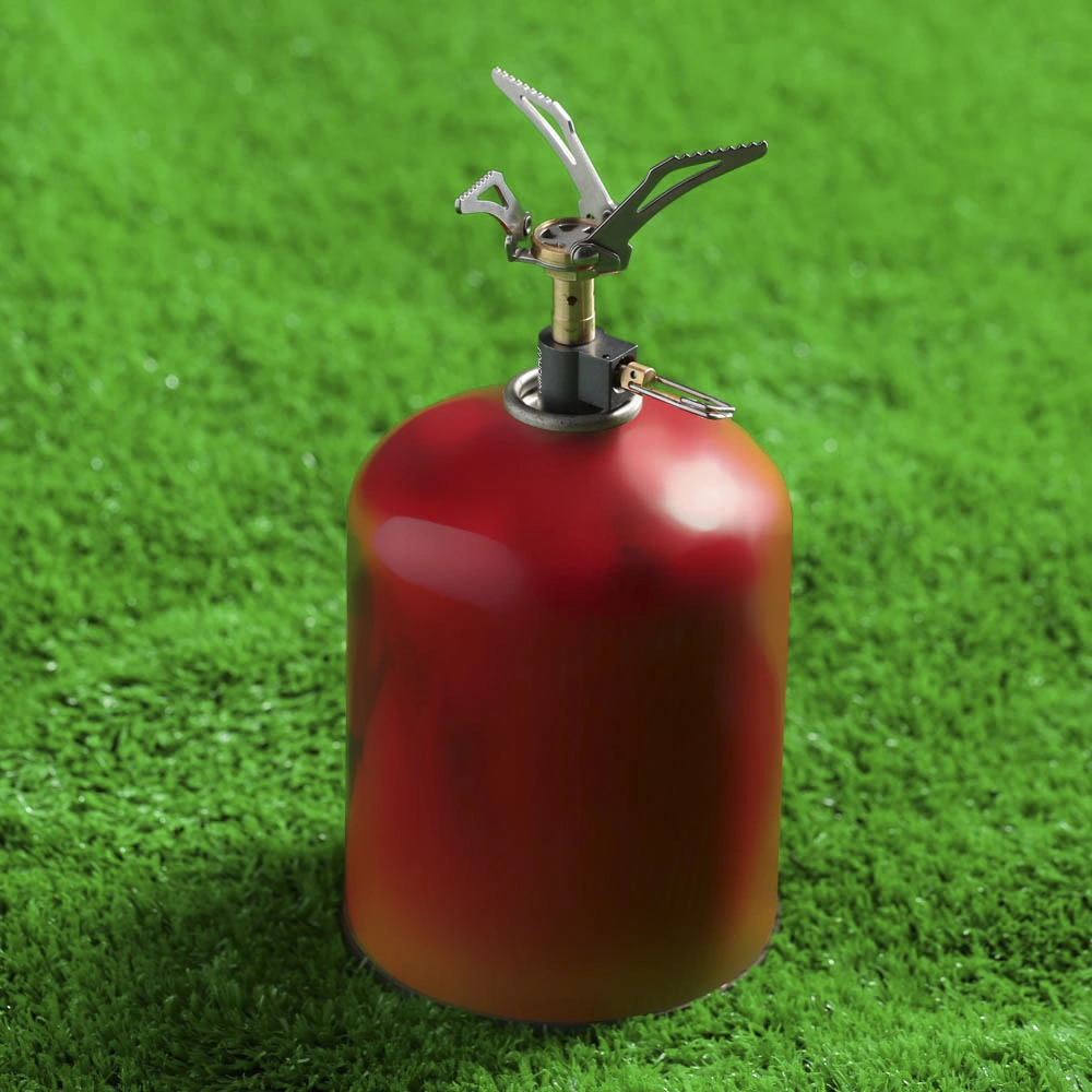 Yunboo 3000w Ultra Hafif 45g Çıkartmalı Kamp Ocağı - Piknik, Yeme İçme, Outdoor Cuisson Aleti Gümüş