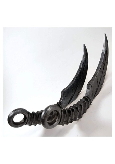 Hayatvesanat Lucifer'den El Yapımı Mazikeen'in Bıçak Hançerleri / 2 Adet (Siyah & Gri)