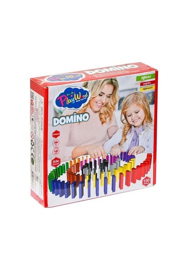 Kutuda Ahsap Domino Oyunu